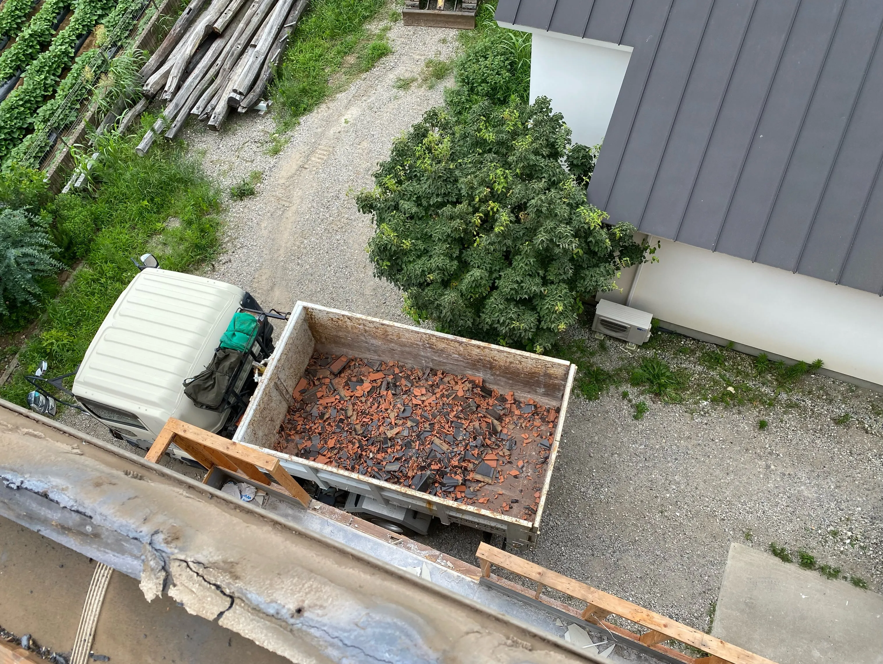解体作業中！